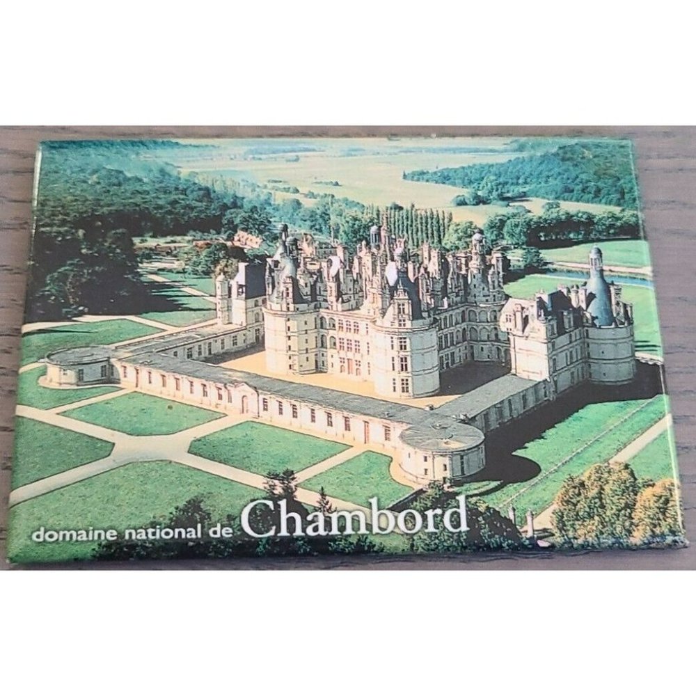 Château de Chambord Souvenir Refrigerator Magnet‎
